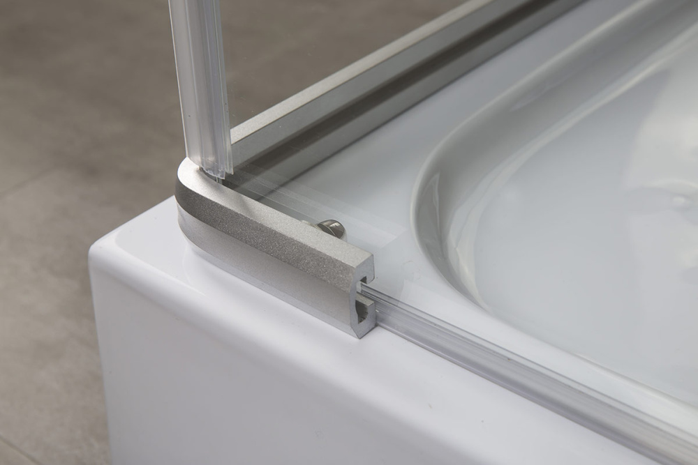 Поддон Erlit Comfort ER100 Hнизкий прямоугольный 100ABS в сборе