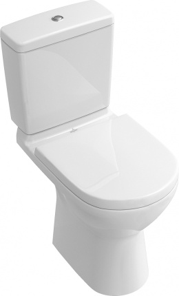 VILLEROY&BOCH O.NOVO 5661 R0 01 Унитаз-компакт 360x670 мм..с открытым смывным краем, напольная модел