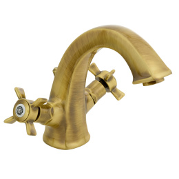 Фото Migliore Korona 28502 Смеситель для раковины, ручки бронза