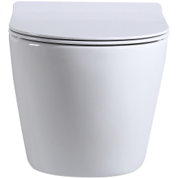 Унитаз beWash Minimal BKWHR003480 подвесной Белый с сиденьем Микролифт