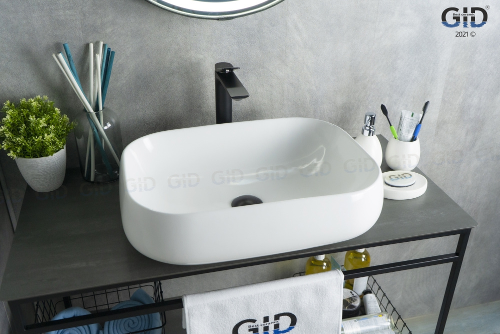 Фото Раковина накладная Gid N9243
