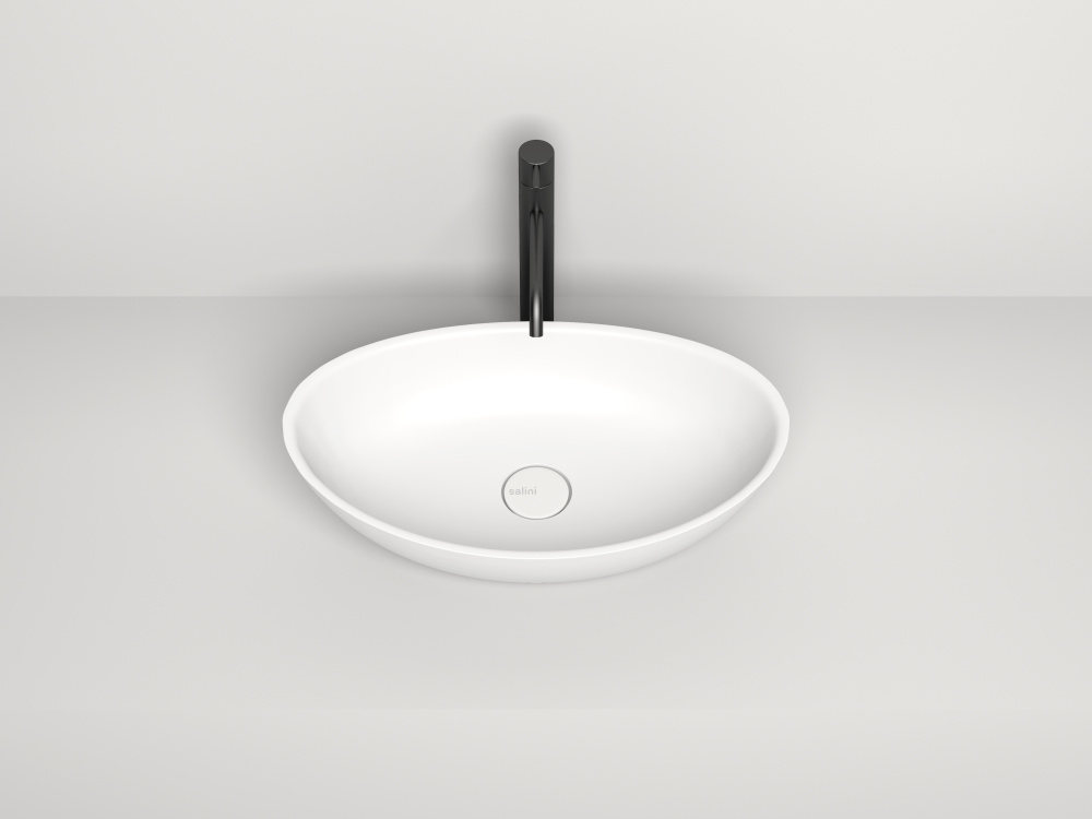 Фото Раковина накладная Salini Callista (1101203SM) белый