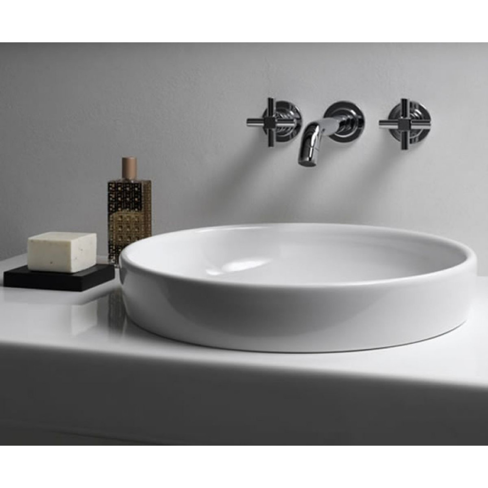 Раковина накладная 40 см Vitra Water Jewels (4334B003-1361) белый