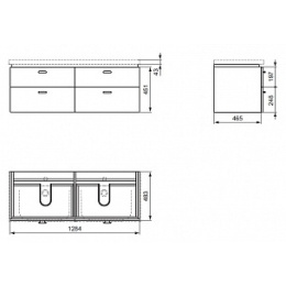 Ideal Standard Connect New белая 130