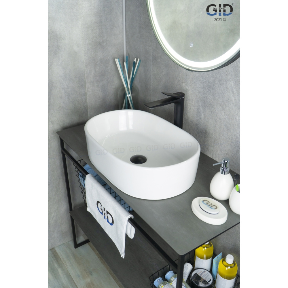 Раковина накладная Gid N9025