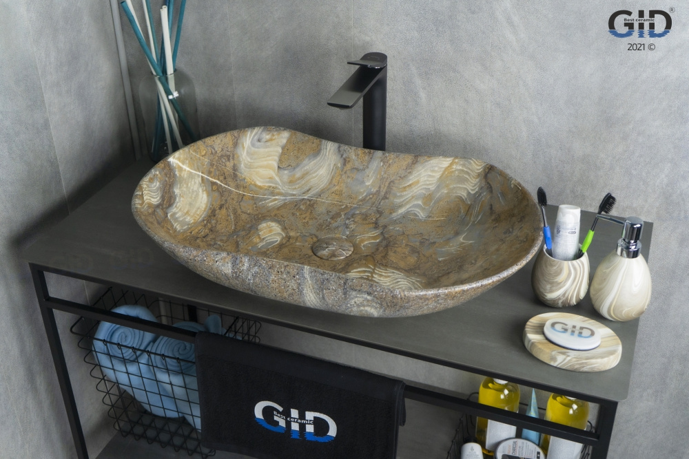 Раковина накладная Gid Mnc503