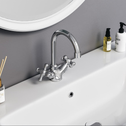 Фото Смеситель для раковины RedBlu by Damixa Retro (230210000) хром