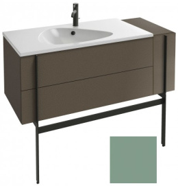 Тумба под раковину Jacob Delafon Nouvelle Vague 120 см, EB3034-G95, 3 ящика, с выступом, цвет - олив