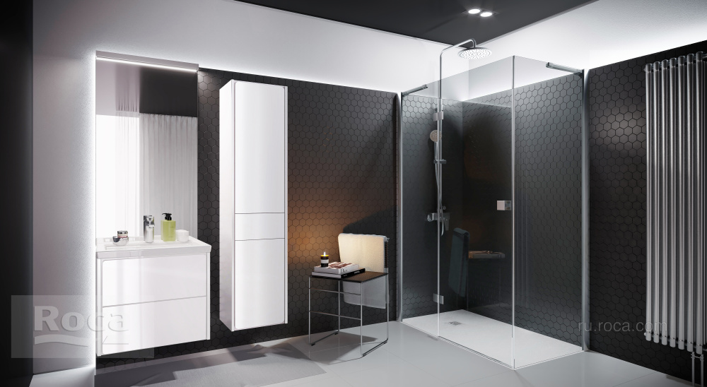 Душевое ограждение Roca Metropolis (MP3412012M) хром