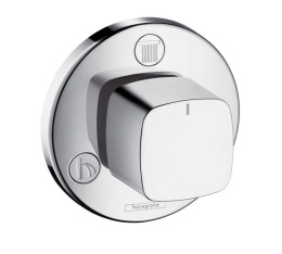 Запорный/переключающий вентиль Hansgrohe Quattro (31634000) хром
