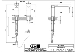 Фото Смеситель для ванны Gessi Ispa (41040#031) хром