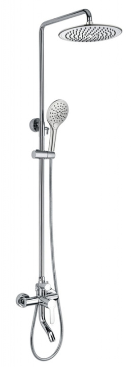 Фото Душевая колонна со смесителем Bravat Stream (F6334368CP-A-RUS) хром