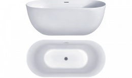 Акриловая ванна 170x78 Hatria (Y7AX25), овальная