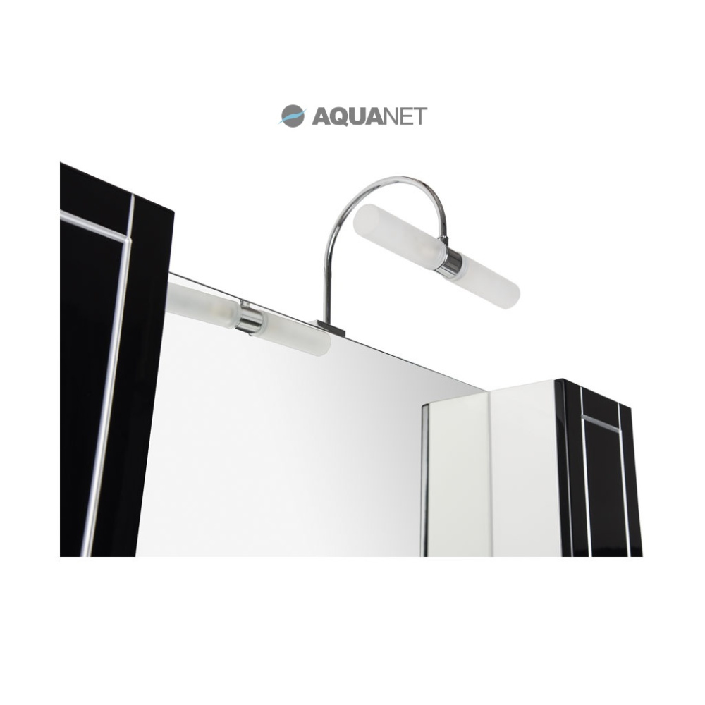 Мебель для ванной Aquanet Честер 105 черный/серебро