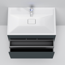 Фото База под раковину Am.Pm Inspire 2.0 (M50AFHX0803GM) графит матовый