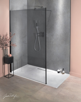 Душевой уголок Jacob Delafon Contra Walk In E22W140-BLV 140 см, с горизонтальной штангой и крючком, 