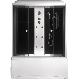 Душевая кабина 150x70x220 Niagara (NG-5150-01) С гидромассажем, акрил, Поддон высокий