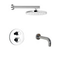 Комплект на 2 потребителя с термостатом Paini Cox 78CRSET26911THBATHHEAD хром