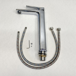 Фото Смеситель для раковины, картридж 35 мм, хром, FC071B-CCT