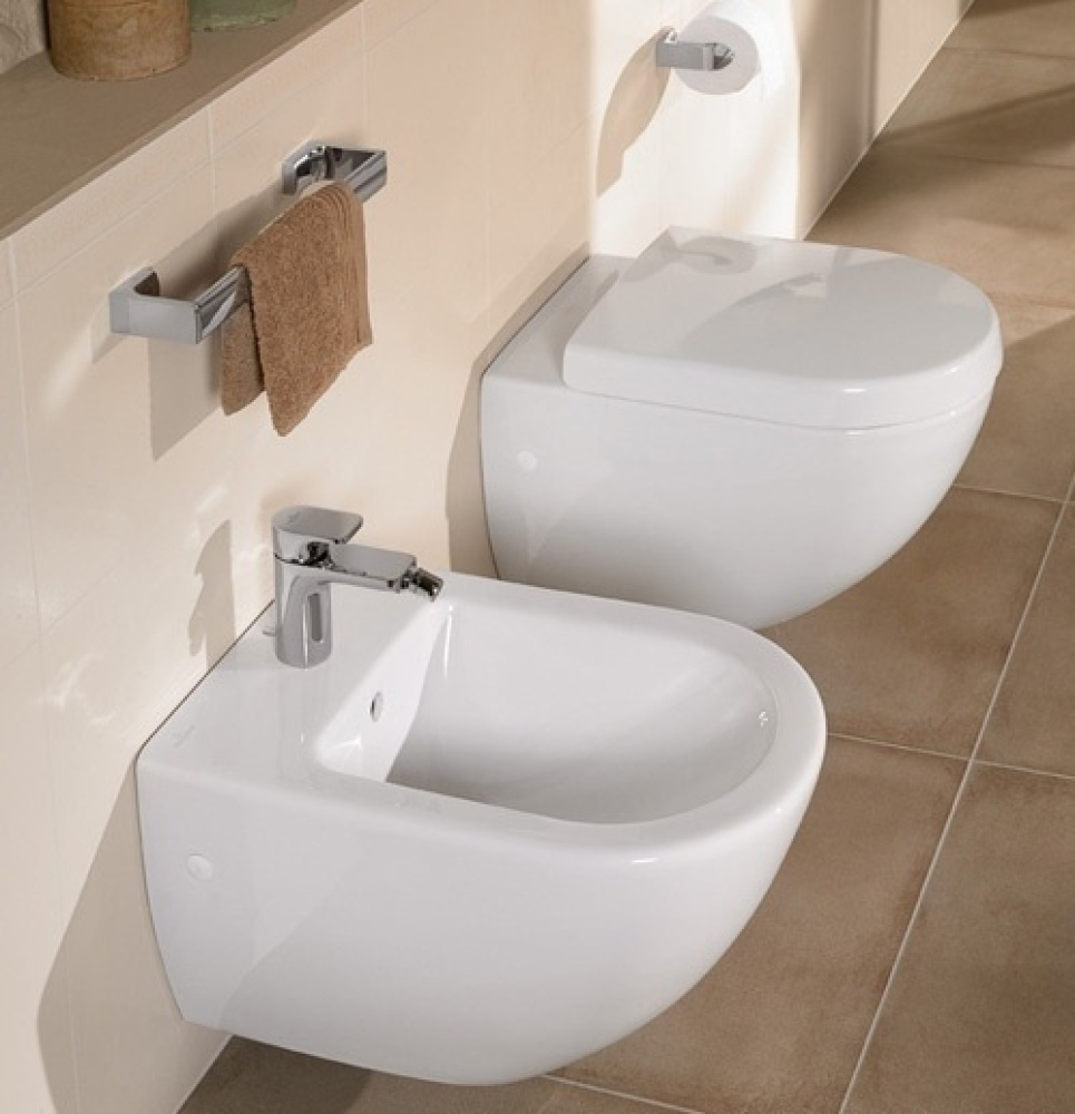 Биде Villeroy&Boch Legato 5462 0001, подвесное