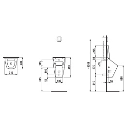 Писсуар Laufen Vila 8411410000001 (8.4114.1.000.000.1)