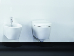 Унитаз Simas Lft Spazio LFT 18 bi/F85 подвесной с креплением