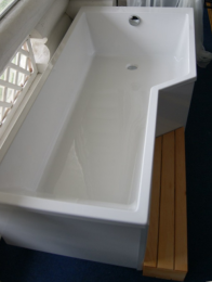 Ванна акриловая Jacob Delafon Bain Douche NEO E6D000-00 160 х 90 х 70, левая/правая