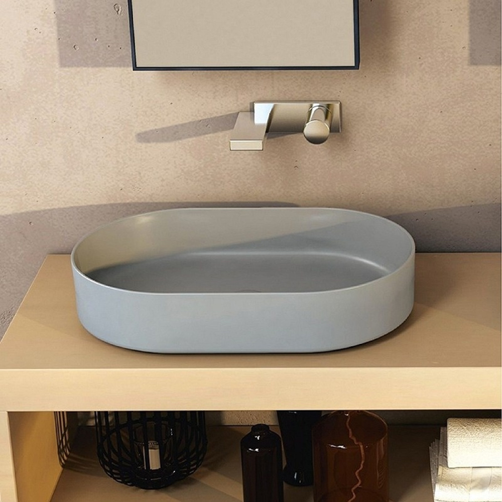 Ceramica CIELO Shui Comfort SHCOLAO60 Bia Раковина накладная 60 см (белый)