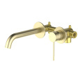 Смеситель для раковины Timo Saona 2372/17SM встроенный, золото матовое