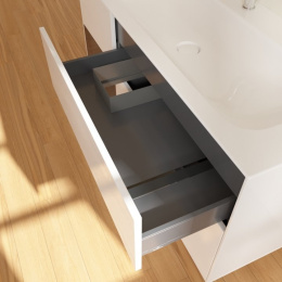Villeroy Boch Finion F060GNGJ Тумба под раковину 1196х498 мм (walnut veneer/light grey matt)
