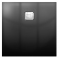 Душевой поддон Riho Basel 430 100x100 черный глянец, накладка хром DC341600000000S