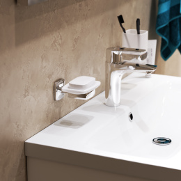 Фото Стеклянная мыльница Am.Pm Gem (A9034200) хром