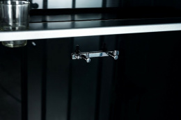 Душевая кабина 90x120x210 Esbano (ESKG3129CKR) серый, Поддон низкий