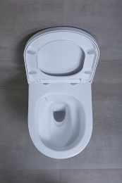 Унитаз beWash Bogen 88393201 подвесной Белый глянцевый с сиденьем Микролифт