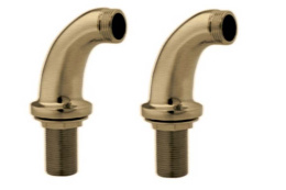 Фото Уголки на борт ванны Boheme Medici (616) бронза