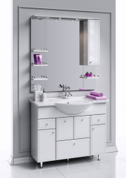 Тумба напольная 105 AQWELLA Barcelona (BA0110K)