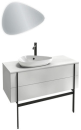 Фото Тумба под раковину Jacob Delafon Nouvelle Vague 120 см, EB3041-M75, малина мягкий