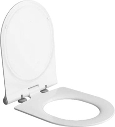 Подвесной унитаз Serel Smart SM12SL 35.5 x 48.5 x 33.5 см сиденье ультратонкое, Soft Close, белый