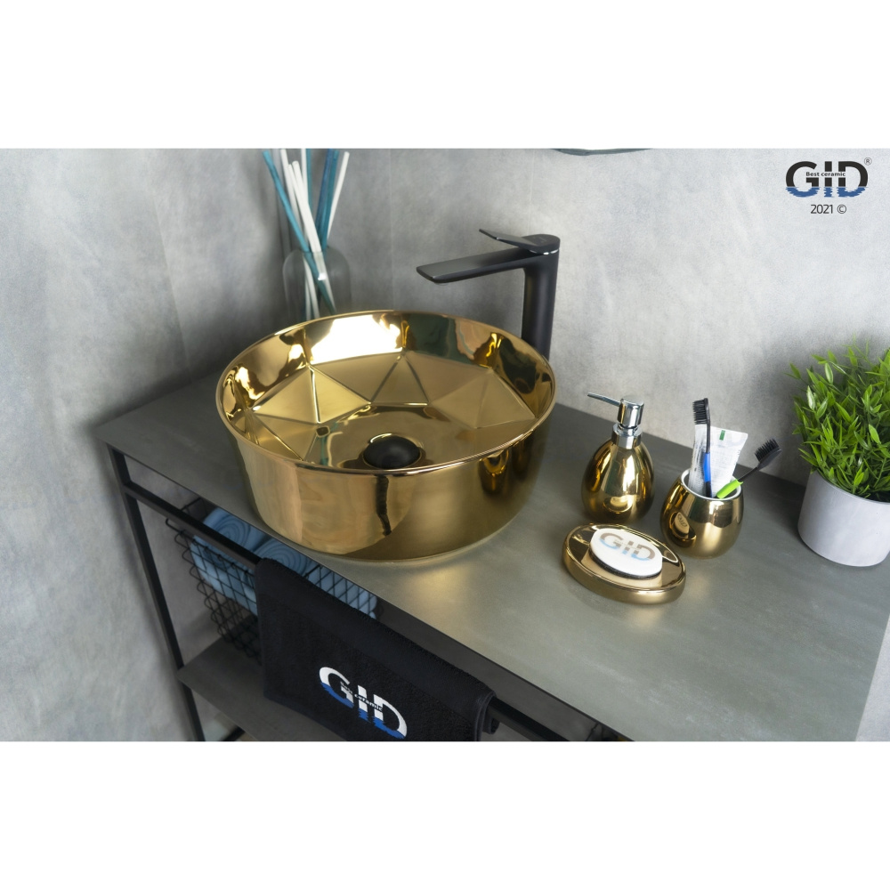 Раковина накладная Gid D1342h015