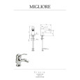 Migliore Grazia 29685 Смеситель для биде, , хром