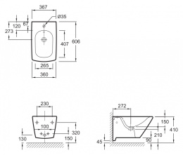 Фото Биде Jacob Delafon Escale E1298-00 подвесное