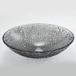 Фото Armadi Art 813-B Хрустальная раковина черная овальная 34,5*51