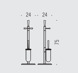Стойка с аксессуарами Colombo Isole B9416