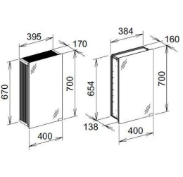 Фото Модуль Keuco Royal Modular 25004000102, алюминий