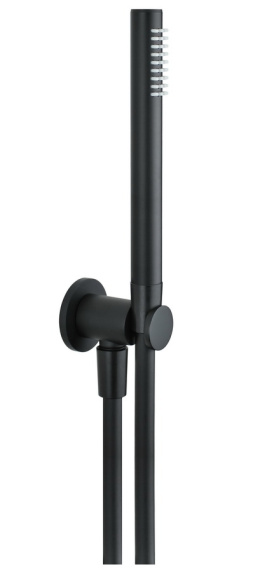 Фото Комплект для душа “Duplex” Giulin Futuro черный матовый F1545NO