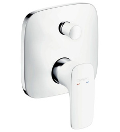 Смеситель для ванны Hansgrohe PuraVida (15445400) хром, белый