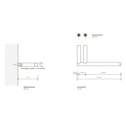 Держатель туалетной бумаги Decor Walther Mikado (0520250) белый