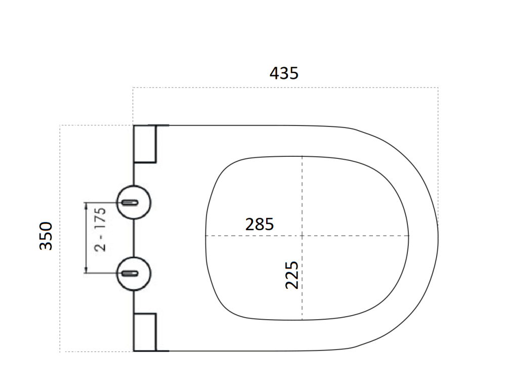 Фото Крышка для унитаза Boheme Avva (976-MW)
