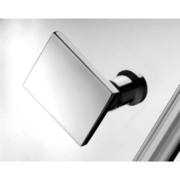 Душевой уголок Radaway Almatea PDJ 90x90 L профиль Хром стекло Графит 30602-01-05N