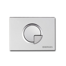 Фото Инсталляция для унитаза Berges Novum 040222 кнопка R2 матовый хром
